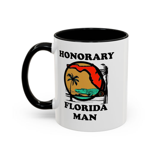 Honorary Florida Man Coffee Mug (11, 15oz) Cinema Siblings Episode There Can Be No Road Warrior Without Mad Max