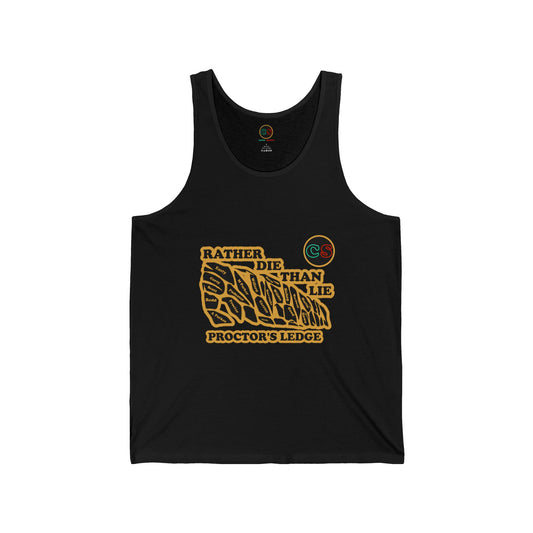 Rather Die Than Lie Unisex Jersey Tank Cinema Siblings The Crucible - Social Contagion, Social Climbing or Simply Cowardice