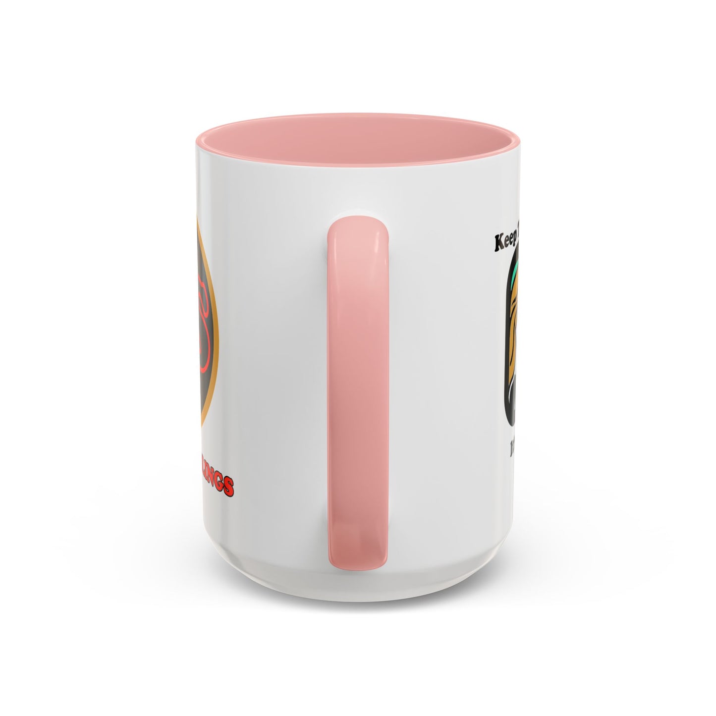 Keep the Helmet On Accent Coffee Mug Cinema Siblings Episode Dredd The Perfect Reboot