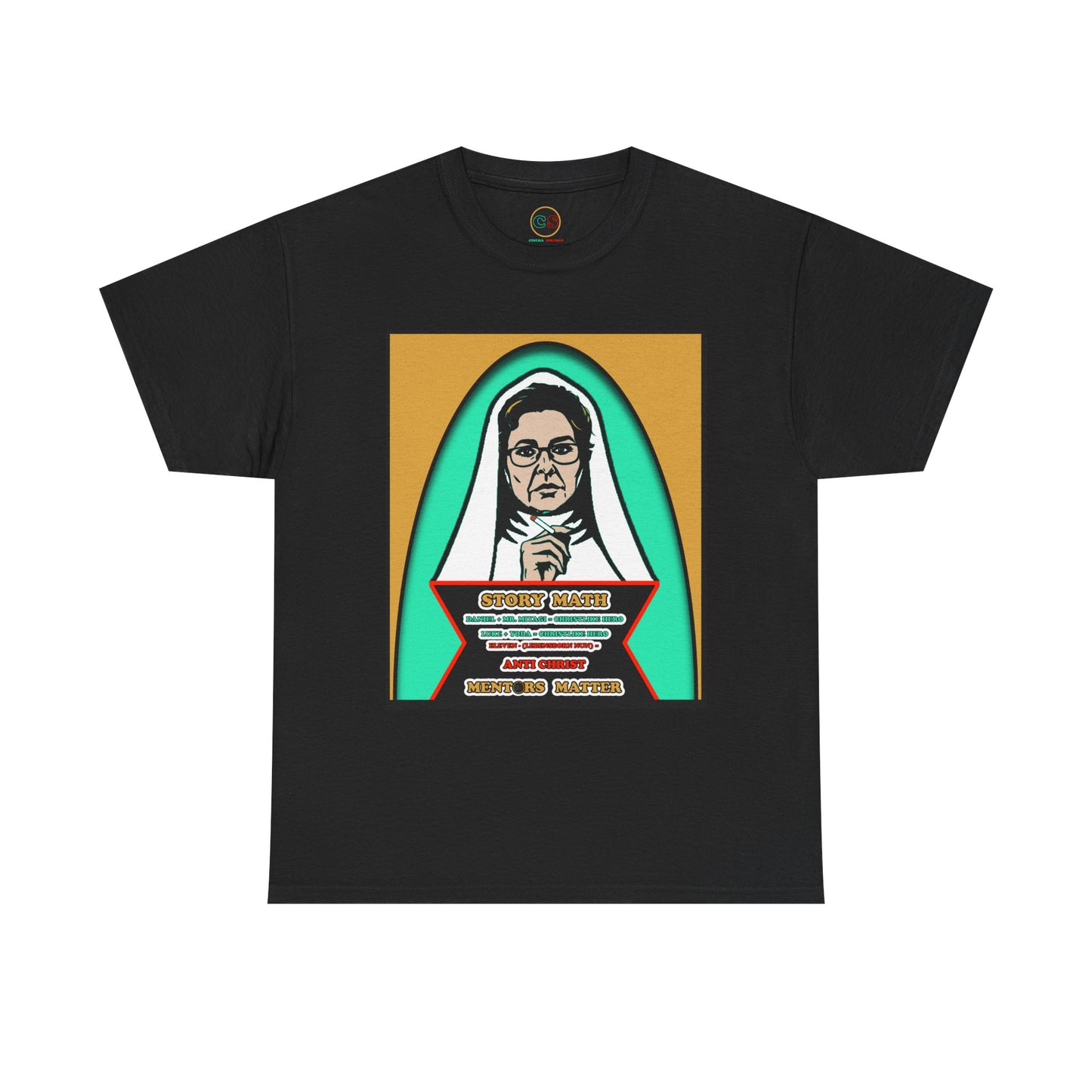 Mentors Matter - Unisex Heavy Cotton Tee Cinema Siblings - How Catholicism Could Have Saved Stranger Things