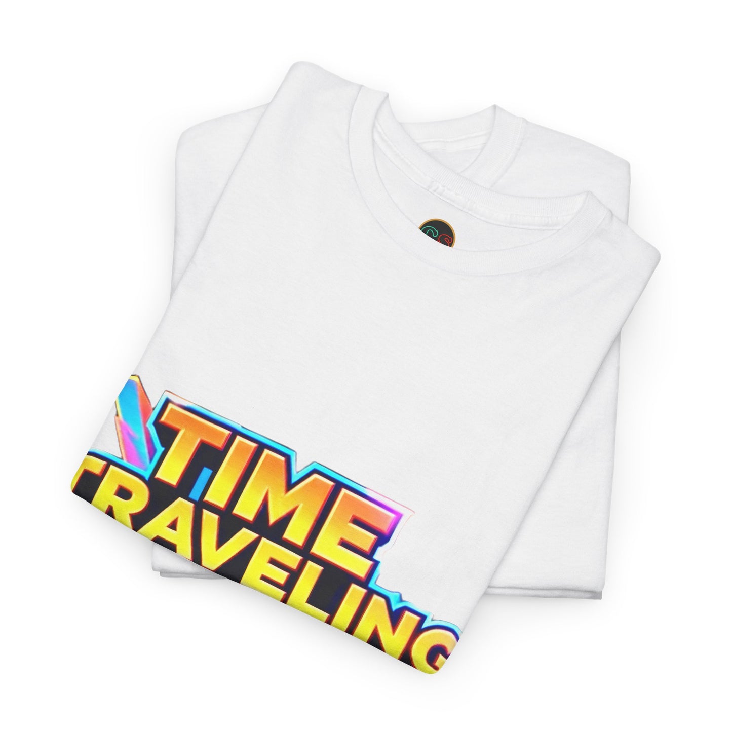 Time Traveling Wizard - Unisex Heavy Cotton Tee - Cinema Siblings - The Abandons: The Worst Western Ever Made