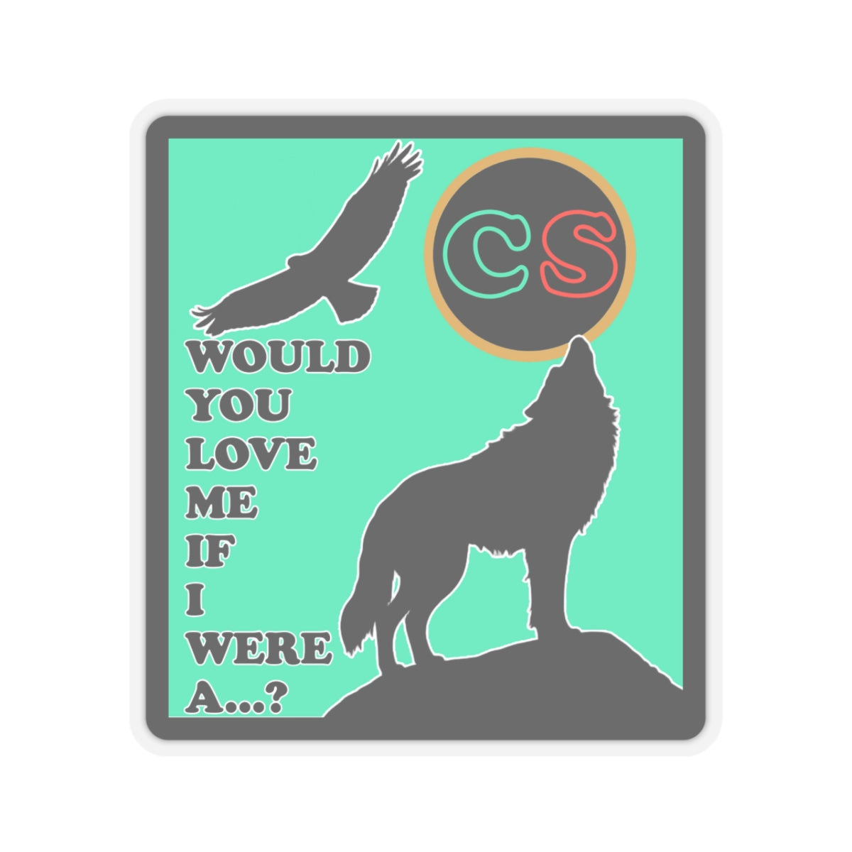 Would You Love Me If... Cinema Siblings Stickers - Multiple Sizes -  LADYHAWKE - The MOST Romantic Sword & Sorcery Movie