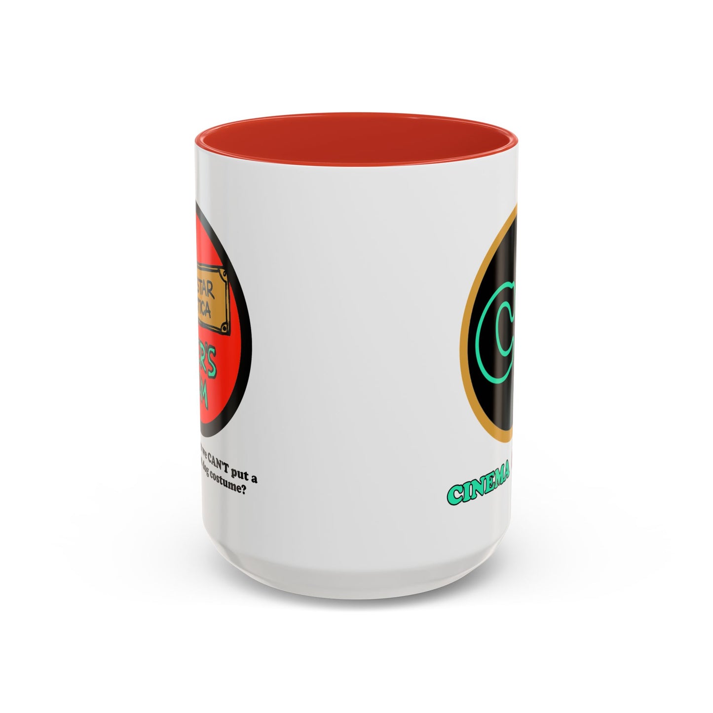 Writer's Room Snort Accent Coffee Mug Cinema Siblings Episode Battlestar Galactica - Starbuck versus Stardoe