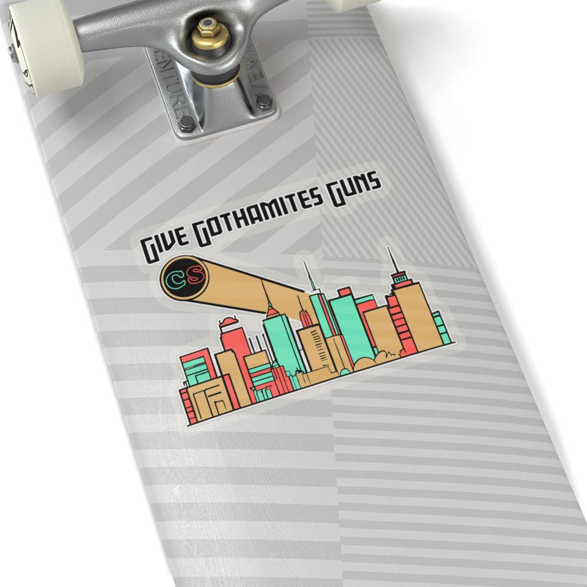 Give Gothamites Guns - Cinema Siblings Stickers - Multiple Sizes -  Episode Joker 2 - Martyring The Accidental Hero